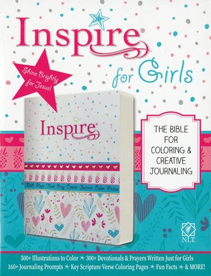 Inspire Bible for Girls NLT (Softcover): The Bible for Coloring & Creative Journaling - Paperback | Diverse Reads