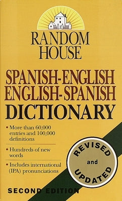Random House Spanish-English English-Spanish Dictionary - Paperback | Diverse Reads