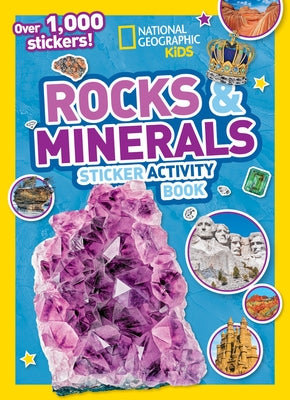 Rocks and Minerals Sticker Activity Book - Paperback | Diverse Reads
