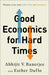 Good Economics for Hard Times - Hardcover | Diverse Reads