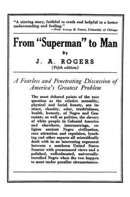 From Superman to Man - Hardcover |  Diverse Reads