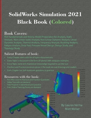 SolidWorks Simulation 2021 Black Book (Colored) - Paperback | Diverse Reads