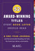 52 Award-Winning Titles Every Book Lover Should Read: A One Year Journal and Recommended Reading List from the American Library Association - Paperback | Diverse Reads