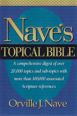 Nave's Topical Bible - Hardcover | Diverse Reads