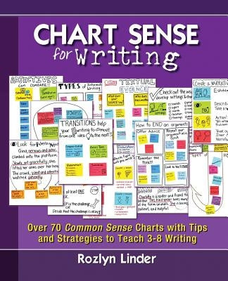 Chart Sense for Writing: Over 70 Common Sense Charts with Tips and Strategies to Teach 3-8 Writing - Paperback | Diverse Reads