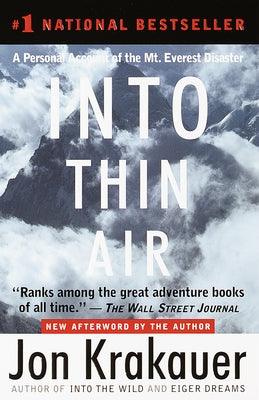 Into Thin Air: A Personal Account of the Mount Everest Disaster - Paperback | Diverse Reads