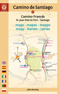 Camino de Santiago Maps (Camino Franc√©s): St. Jean Pied de Port - Santiago de Compostela - Paperback | Diverse Reads