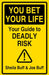 You Bet Your Life: Your Guide to Deadly Risk - Hardcover | Diverse Reads