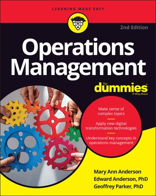 Operations Management For Dummies - Paperback | Diverse Reads