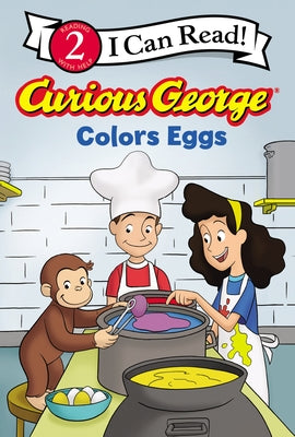 Curious George Colors Eggs - Hardcover | Diverse Reads