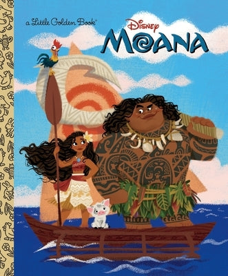 Moana Little Golden Book (Disney Moana) - Hardcover | Diverse Reads