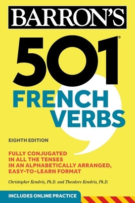 501 French Verbs, Eighth Edition - Paperback | Diverse Reads