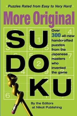 More Original Sudoku - Paperback | Diverse Reads