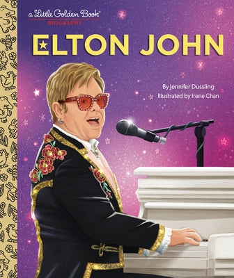 Elton John: A Little Golden Book Biography - Hardcover | Diverse Reads
