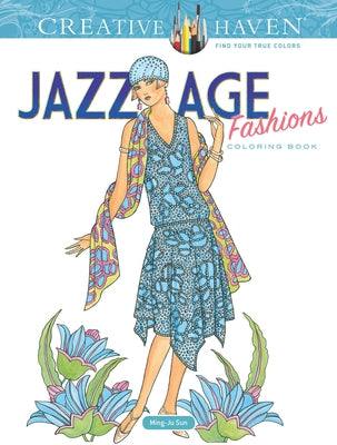 Creative Haven Jazz Age Fashions Coloring Book - Paperback | Diverse Reads
