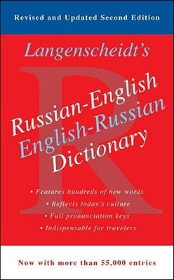 Langenscheidt's Russian-English Dictionary - Paperback | Diverse Reads