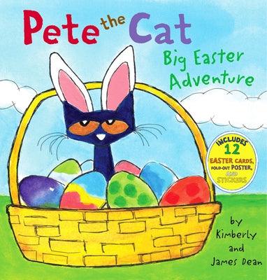 Pete the Cat: Big Easter Adventure: An Easter and Springtime Book for Kids [With 12 Easter Cards and Poster] - Hardcover | Diverse Reads