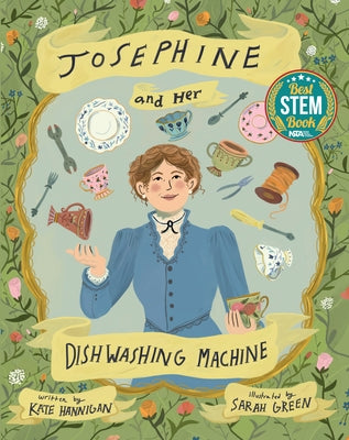 Josephine and Her Dishwashing Machine: Josephine Cochrane's Bright Invention Makes a Splash - Hardcover | Diverse Reads
