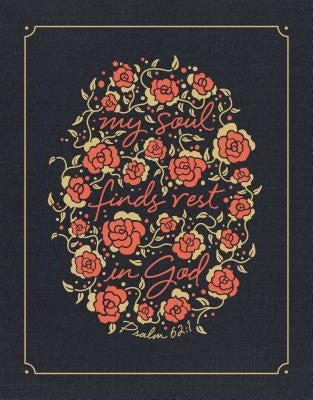 NIV, Journal the Word Bible for Women (Perfect for Note-Taking), Cloth over Board, Navy, Red Letter, Comfort Print: 500+ Prompts to Encourage Journaling and Reflection - Hardcover | Diverse Reads