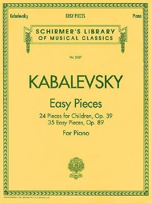 Easy Pieces: Schirmer Library of Classics Volume 2037 Piano Solo - Paperback | Diverse Reads