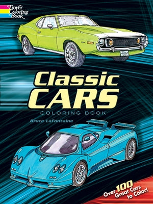 Classic Cars Coloring Book - Paperback | Diverse Reads