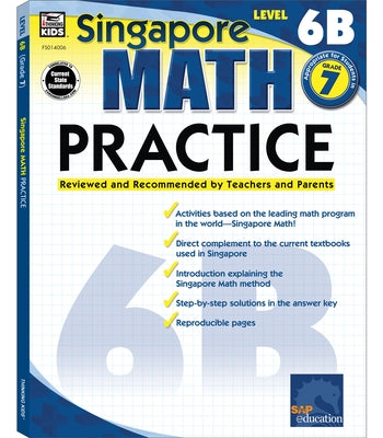 Math Practice, Grade 7 - Paperback | Diverse Reads