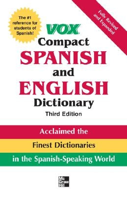 VOX Compact Spanish and English Dictionary - Hardcover | Diverse Reads