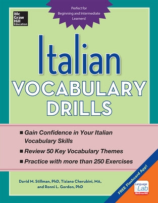Italian Vocabulary Drills - Paperback | Diverse Reads