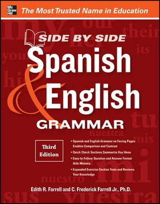 Side-By-Side Spanish and English Grammar, 3rd Edition / Edition 3 - Paperback | Diverse Reads