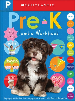 Pre-K Jumbo Workbook: Scholastic Early Learners (Jumbo Workbook) - Paperback | Diverse Reads