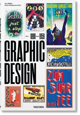 The History of Graphic Design. Vol. 1. 1890-1959 - Hardcover | Diverse Reads