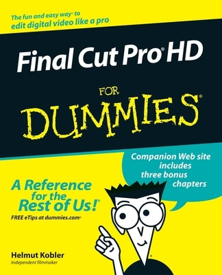 Final Cut Pro HD For Dummies - Paperback | Diverse Reads