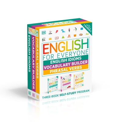English for Everyone English Idioms, Vocabulary Builder, Phrasal Verbs 3 Book Box Set - Paperback | Diverse Reads