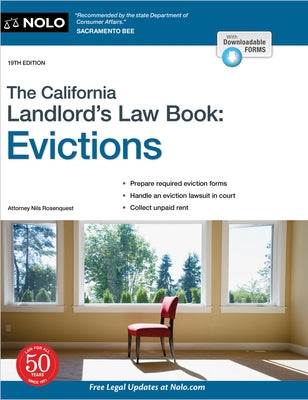 The California Landlord's Law Book: Evictions - Paperback | Diverse Reads