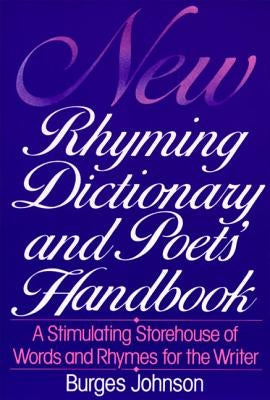 New Rhyming Dictionary and Poets' Handbook - Paperback | Diverse Reads