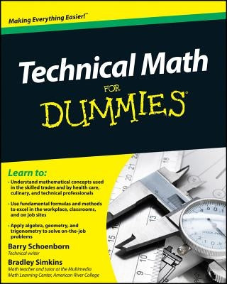 Technical Math For Dummies - Paperback | Diverse Reads