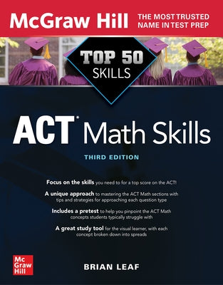 Top 50 ACT Math Skills, Third Edition - Paperback | Diverse Reads