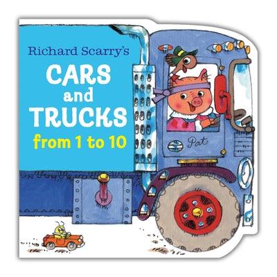 Richard Scarry's Cars and Trucks from 1 to 10 - Board Book | Diverse Reads