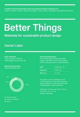 Better Things: Materials for Sustainable Product Design - Paperback | Diverse Reads