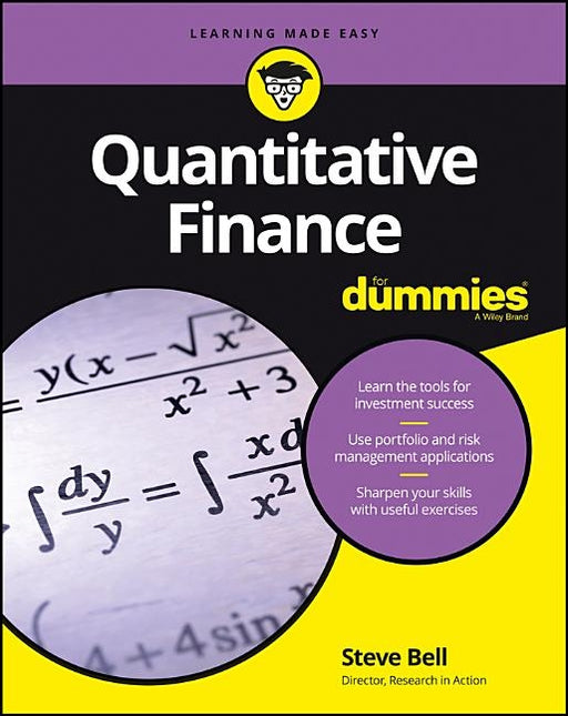 Quantitative Finance For Dummies - Paperback | Diverse Reads