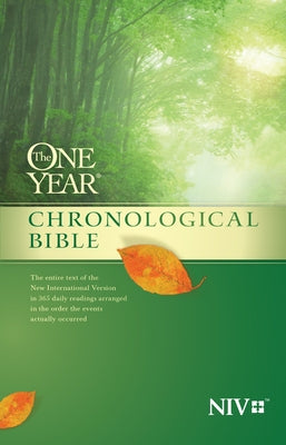 One Year Chronological Bible-NIV - Paperback | Diverse Reads