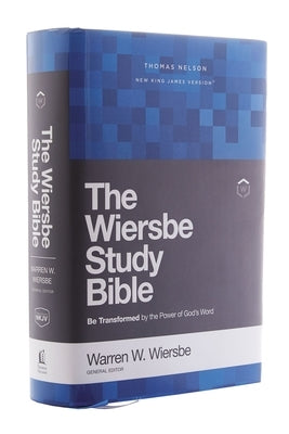 NKJV, Wiersbe Study Bible, Hardcover, Red Letter, Comfort Print: Be Transformed by the Power of God's Word - Hardcover | Diverse Reads