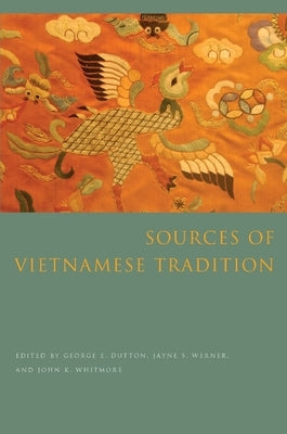 Sources of Vietnamese Tradition - Paperback | Diverse Reads