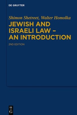 Jewish and Israeli Law - An Introduction - Hardcover | Diverse Reads