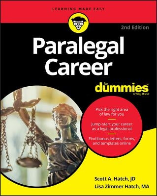 Paralegal Career For Dummies - Paperback | Diverse Reads