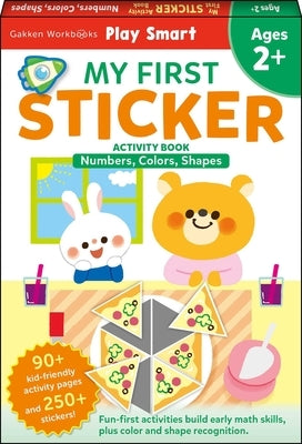 Play Smart My First Sticker Numbers, Colors, Shapes 2+: Preschool Activity Workbook with 250+ Stickers for Children with Small Hands; Ages 2, 3, 4: Bu - Paperback | Diverse Reads