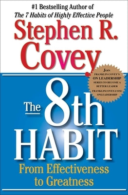 The 8th Habit: From Effectiveness to Greatness - Paperback | Diverse Reads