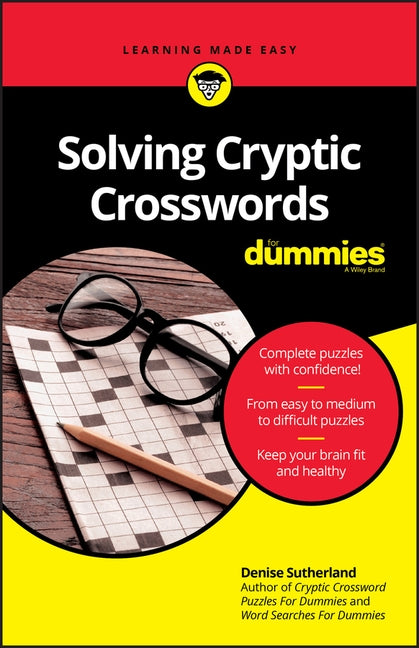 Solving Cryptic Crosswords For Dummies - Paperback | Diverse Reads