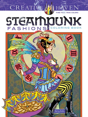 Creative Haven Steampunk Fashions Coloring Book - Paperback | Diverse Reads