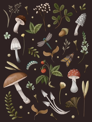 Mushroom Lined Journal - Paperback | Diverse Reads